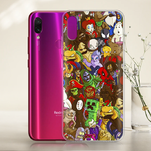 Чехол BoxFace Xiaomi Redmi Note 7 Злодеи