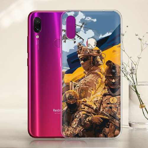 Чехол BoxFace Xiaomi Redmi Note 7 Воїни ЗСУ