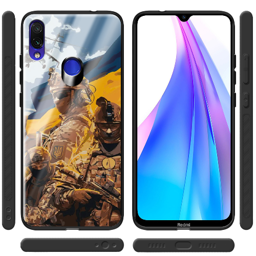 Чехол BoxFace Xiaomi Redmi Note 7 Воїни ЗСУ