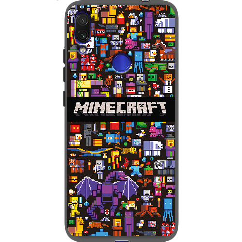 Чехол BoxFace Xiaomi Redmi Note 7 Minecraft Mobbery