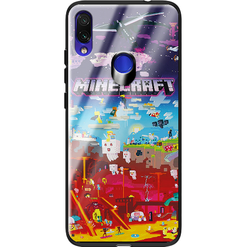 Чехол BoxFace Xiaomi Redmi Note 7 Minecraft World Beyond