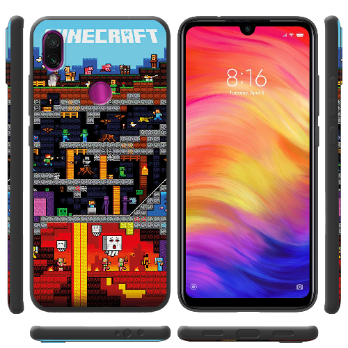 Чехол BoxFace Xiaomi Redmi Note 7 Minecraft Lode Runner