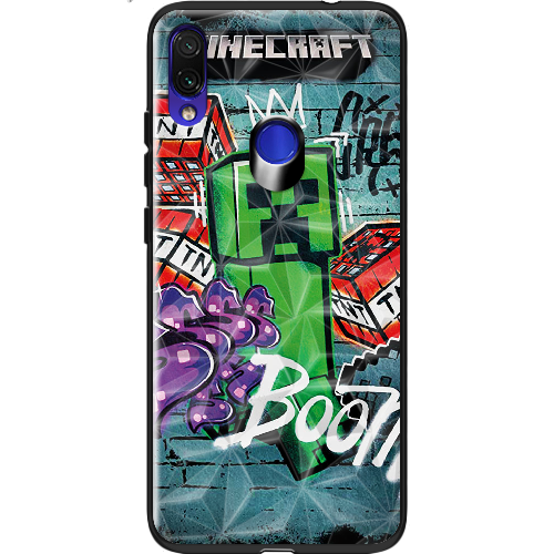 Чехол BoxFace Xiaomi Redmi Note 7 Minecraft Graffiti