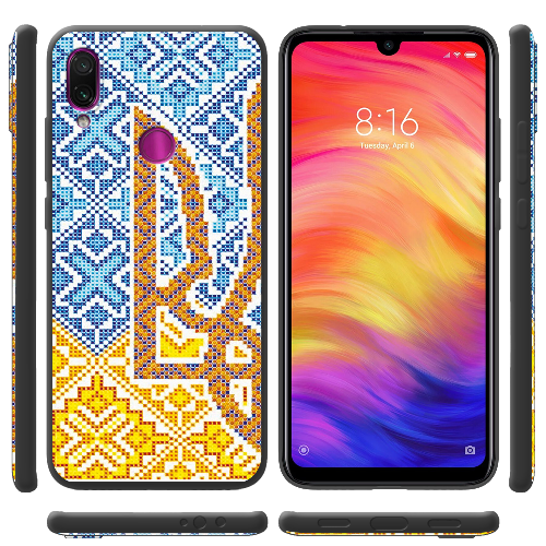 Чехол BoxFace Xiaomi Redmi Note 7 Тризуб Вишивка