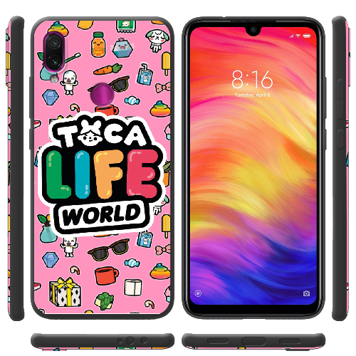 Чехол BoxFace Xiaomi Redmi Note 7 Toca Boca Life World