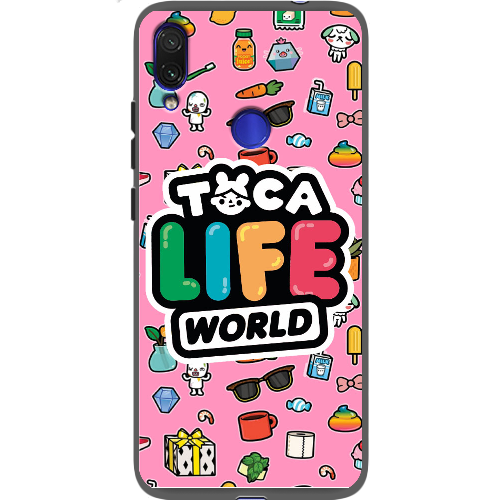 Чехол BoxFace Xiaomi Redmi Note 7 Toca Boca Life World