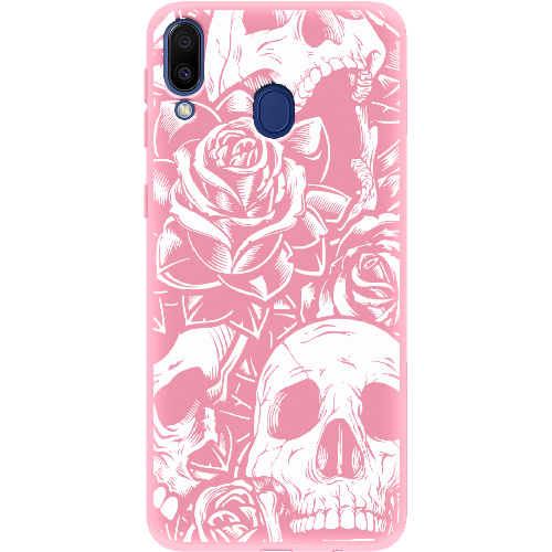 Чехол Boxface Samsung M205 Galaxy M20 Skull and Roses