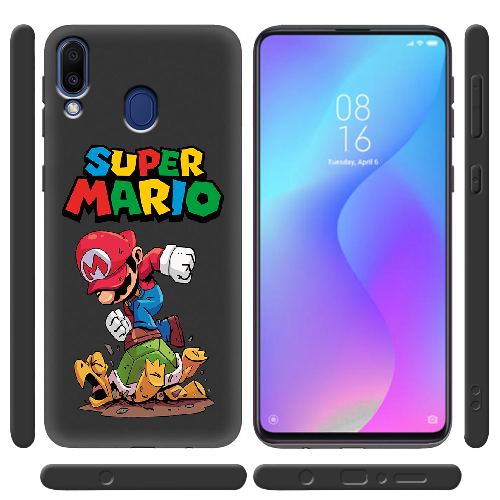 Чехол Boxface Samsung M205 Galaxy M20 Super Mario