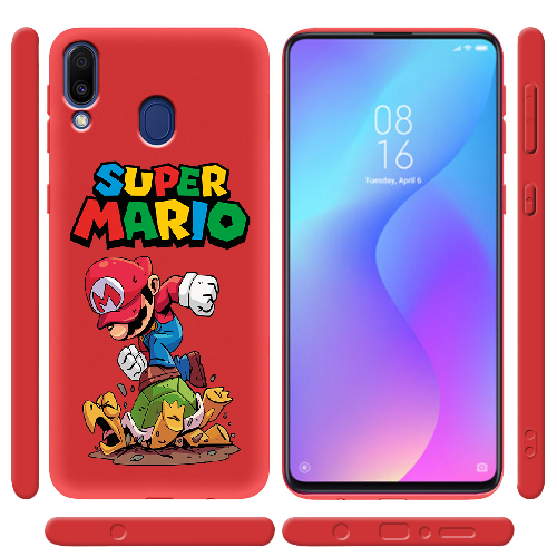 Чехол Boxface Samsung M205 Galaxy M20 Super Mario