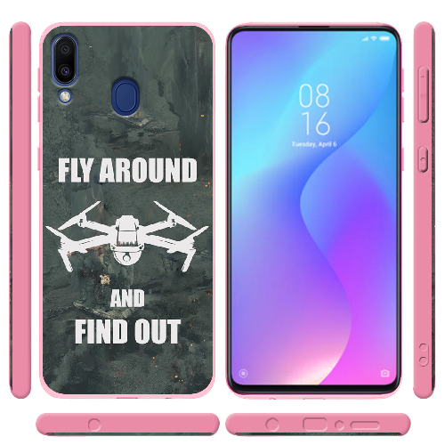 Чехол Boxface Samsung M205 Galaxy M20 Дрон Fly Around