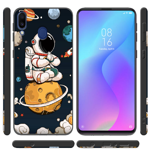 Чехол Boxface Samsung M205 Galaxy M20 Astronaut