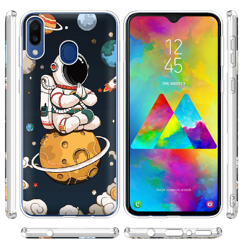 Чехол Boxface Samsung M205 Galaxy M20 Astronaut