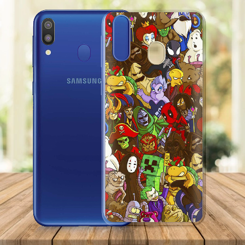 Чехол Boxface Samsung M205 Galaxy M20 Злодеи