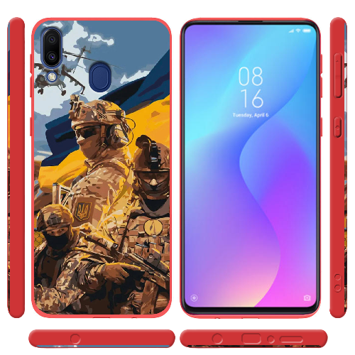 Чехол Boxface Samsung M205 Galaxy M20 Воїни ЗСУ