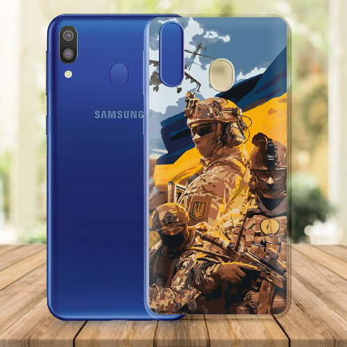 Чехол Boxface Samsung M205 Galaxy M20 Воїни ЗСУ