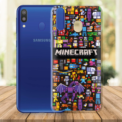 Чехол Boxface Samsung M205 Galaxy M20 Minecraft Mobbery