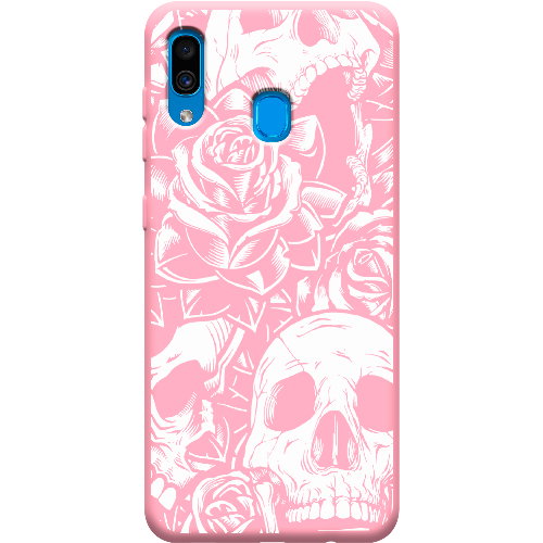 Чехол BoxFace Samsung A305 Galaxy A30 Skull and Roses