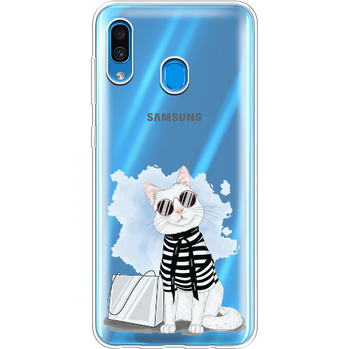 Чехол BoxFace Samsung A305 Galaxy A30 Кот Модник