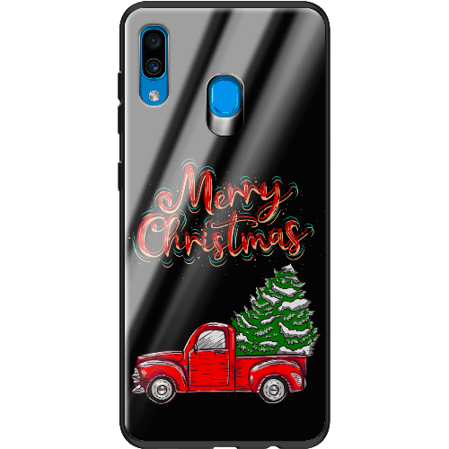 Чехол BoxFace Samsung A305 Galaxy A30 Holiday Car Merry Christmas