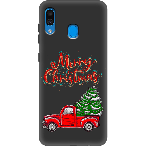 Чехол BoxFace Samsung A305 Galaxy A30 Holiday Car Merry Christmas