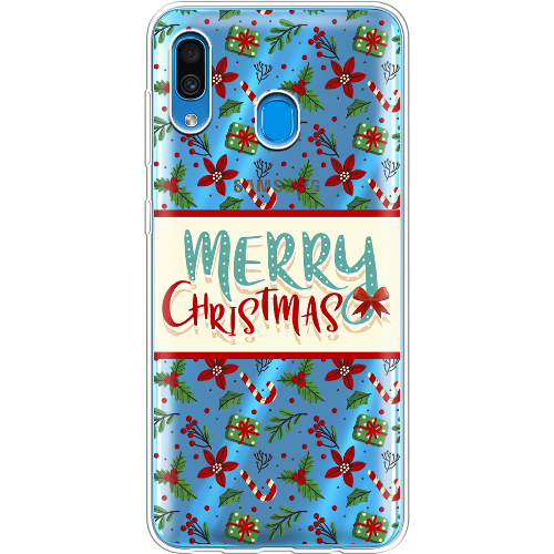 Чехол BoxFace Samsung A305 Galaxy A30 Vintage Christmas Congratulation