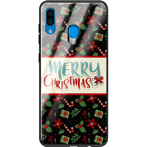 Чехол BoxFace Samsung A305 Galaxy A30 Vintage Christmas Congratulation