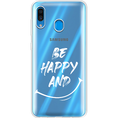 Чехол BoxFace Samsung A305 Galaxy A30 be happy and