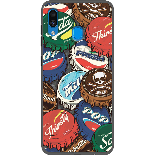 Чехол BoxFace Samsung A305 Galaxy A30 Drink Lids