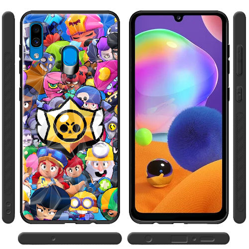 Чехол BoxFace Samsung A305 Galaxy A30 Brawl Stars