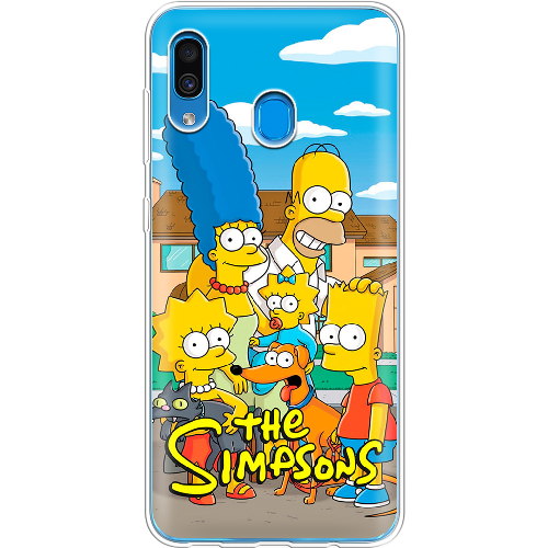 Чехол BoxFace Samsung A305 Galaxy A30 the simpsons