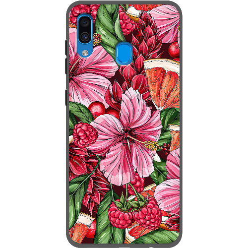 Чехол BoxFace Samsung A305 Galaxy A30 Tropical Flowers