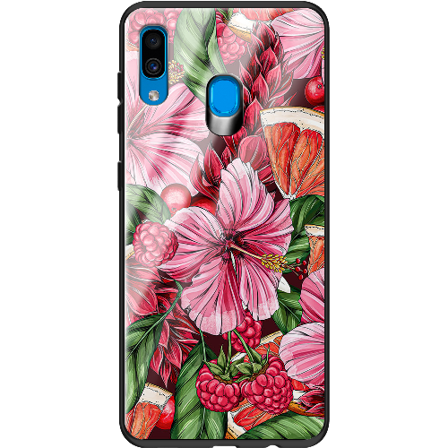 Чехол BoxFace Samsung A305 Galaxy A30 Tropical Flowers