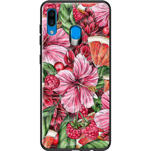 Чехол BoxFace Samsung A305 Galaxy A30 Tropical Flowers