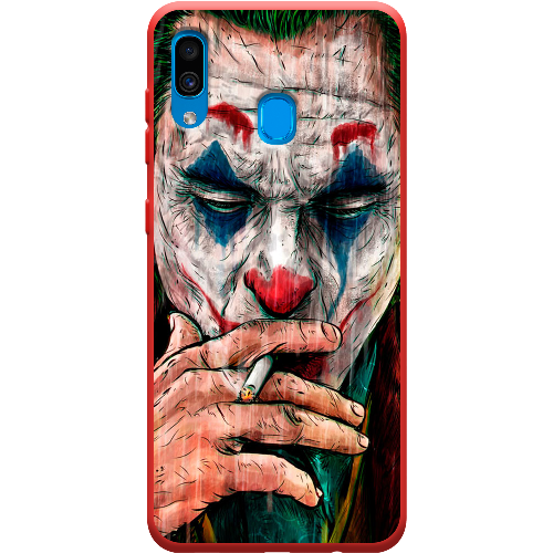 Чехол BoxFace Samsung A305 Galaxy A30 Joker Smoking