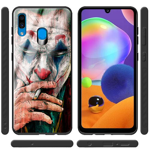 Чехол BoxFace Samsung A305 Galaxy A30 Joker Smoking