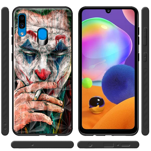 Чехол BoxFace Samsung A305 Galaxy A30 Joker Smoking