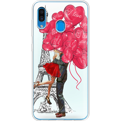 Чехол BoxFace Samsung A305 Galaxy A30 Love in Paris