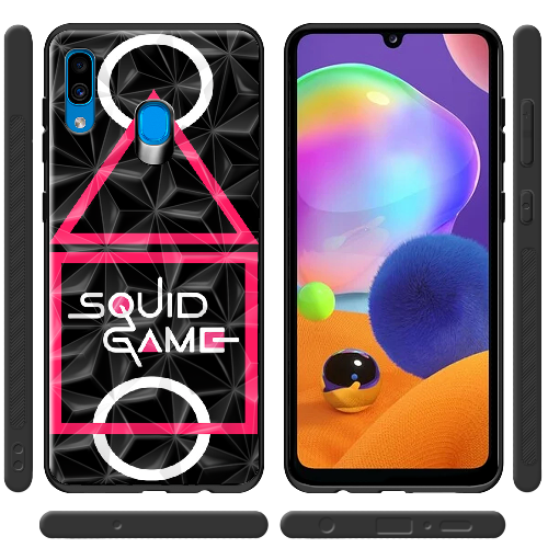 Чехол BoxFace Samsung A305 Galaxy A30 siquid game поле для игры в кальмара