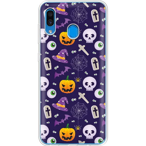 Чехол BoxFace Samsung A305 Galaxy A30 Halloween Purple Mood