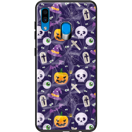 Чехол BoxFace Samsung A305 Galaxy A30 Halloween Purple Mood