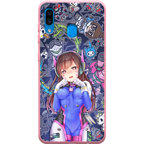 Чехол BoxFace Samsung A305 Galaxy A30 Overwatch D.VA