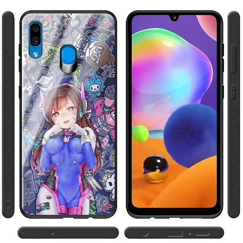 Чехол BoxFace Samsung A305 Galaxy A30 Overwatch D.VA