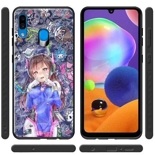 Чехол BoxFace Samsung A305 Galaxy A30 Overwatch D.VA