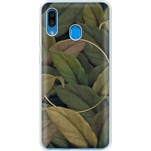 Чехол BoxFace Samsung A305 Galaxy A30 Green Leaf