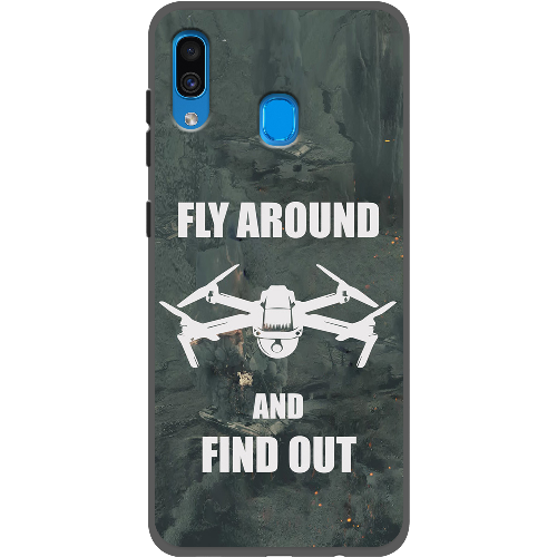 Чехол BoxFace Samsung A305 Galaxy A30 Дрон Fly Around