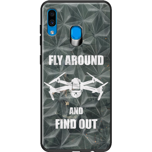 Чехол BoxFace Samsung A305 Galaxy A30 Дрон Fly Around