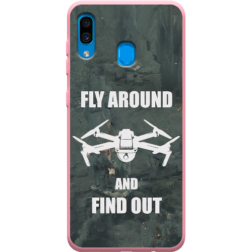 Чехол BoxFace Samsung A305 Galaxy A30 Дрон Fly Around