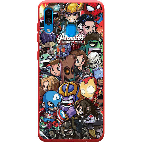 Чехол BoxFace Samsung A305 Galaxy A30 Avengers Infinity War