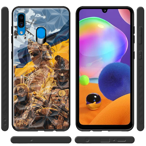 Чехол BoxFace Samsung A305 Galaxy A30 Воїни ЗСУ