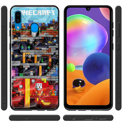 Чехол BoxFace Samsung A305 Galaxy A30 Minecraft Lode Runner